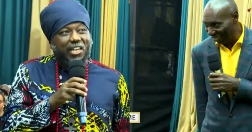 Blakk Rasta receives healing from Prophet Kakande