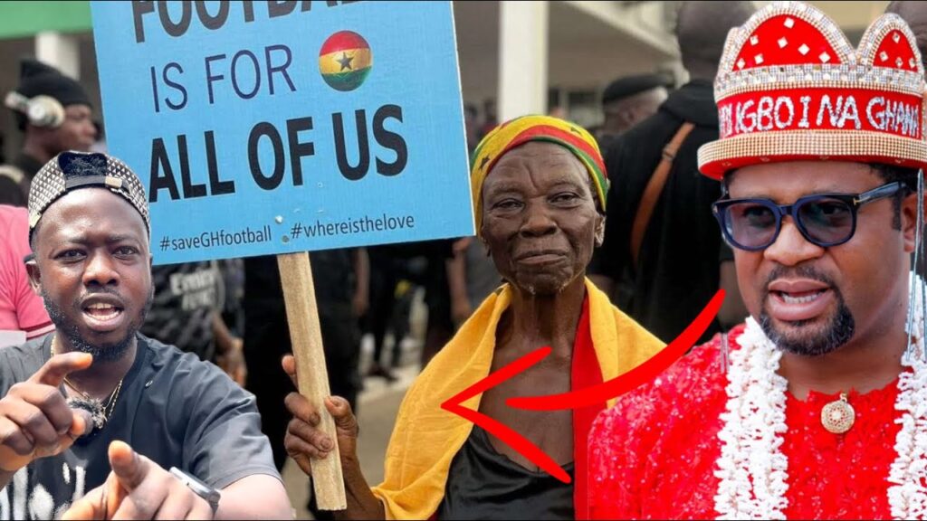 Nigerians must go- angry Ghanaians hit the street to protest