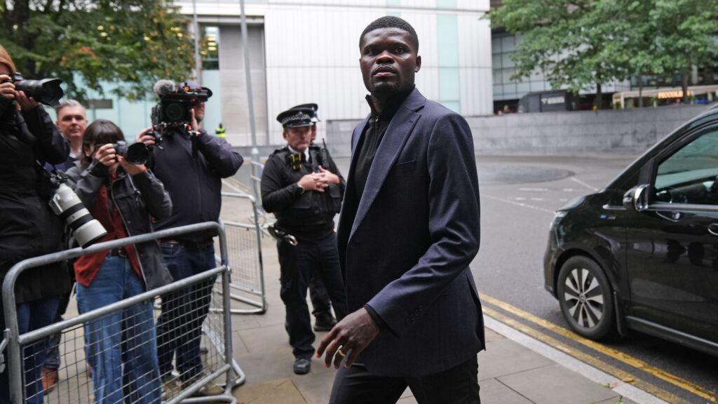 Thomas Partey pleads not guilty to rape and sexual assault charges