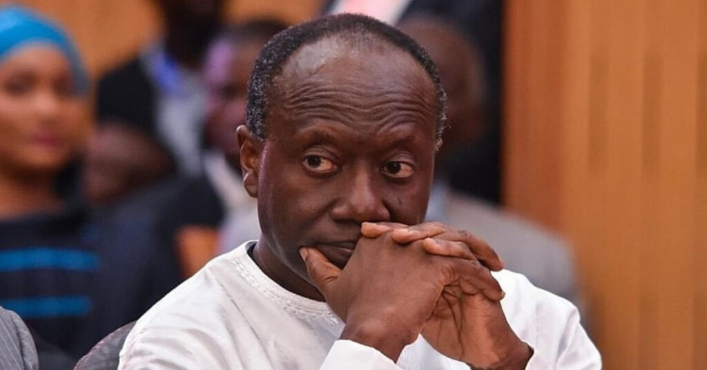 Ghanaians React To New Photo Of Ken Ofori-Atta In The USA
